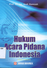 Hukum Acara Pidana Indonesia