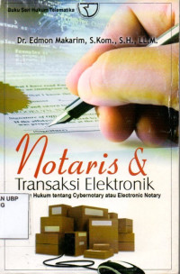 Notaris dan Transaksi Elektronik