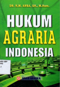 Hukum Agraria Indonesia