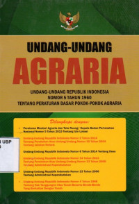 Undang-Undang Agraria