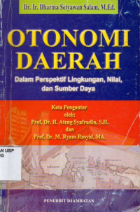 Otonomi Daerah